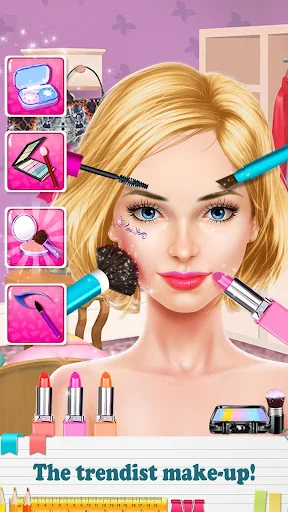 Back-to-School Makeup Games screenshot 3