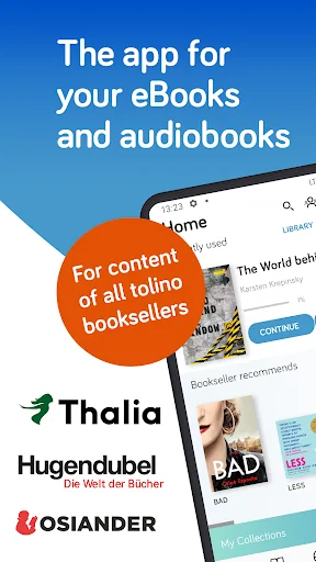 tolino - books & audiobooks