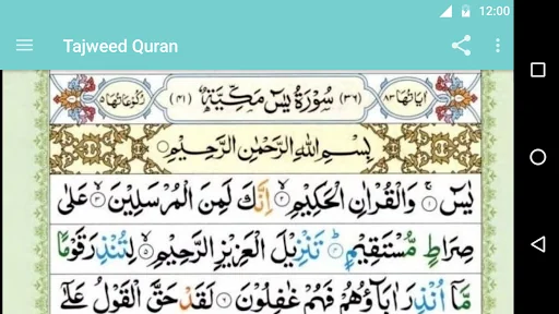 Tajweed Quran screenshot 1