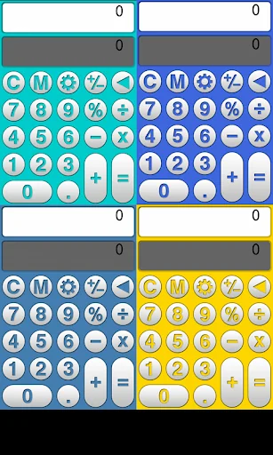 Colorful calculator screenshot 2