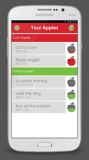 Apple A Day Productivity App screenshot 1