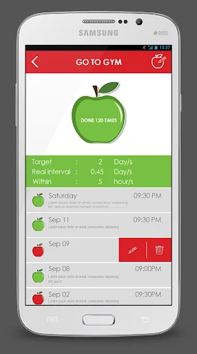 Apple A Day Productivity App screenshot 2