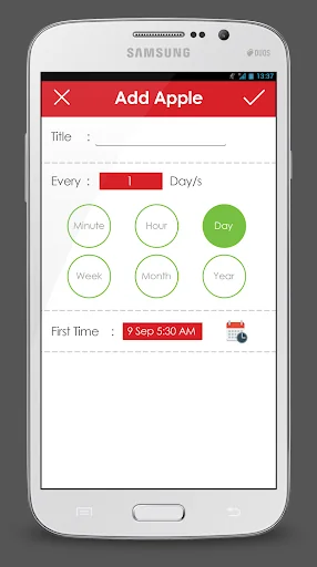 Apple A Day Productivity App screenshot 4