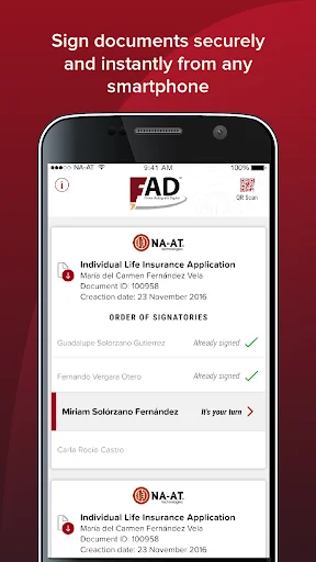 FAD® - Firma Autógrafa Digital screenshot 1