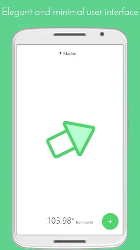 Qibla Compass: A Minimal Qibla
