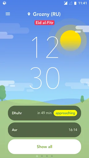 1Muslim: Prayer times, Azan screenshot 3