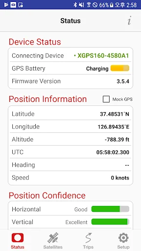 SkyPro GPS Status Tool