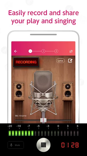 Record your music, sing - nana