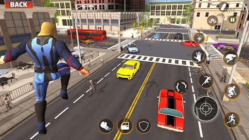 Gangster Target Superhero Game