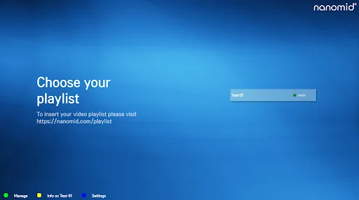 Nanomid IPTV Player