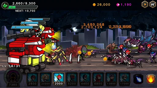 HERO WARS SuperStickmanDefense screenshot 2