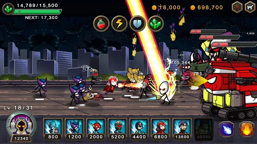 HERO WARS SuperStickmanDefense screenshot 3
