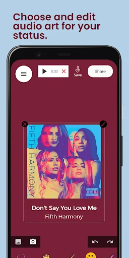 Audio Status Maker screenshot 3