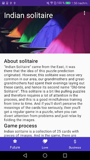 Indian Solitaire