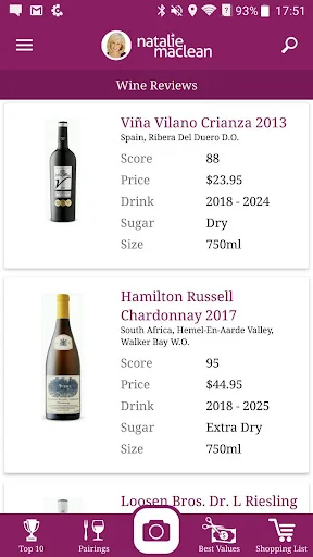 Wine Scanner & Expert Reviews