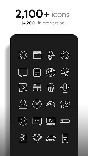 Lines - Icon Pack screenshot 2