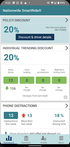 Nationwide SmartRide® screenshot 1