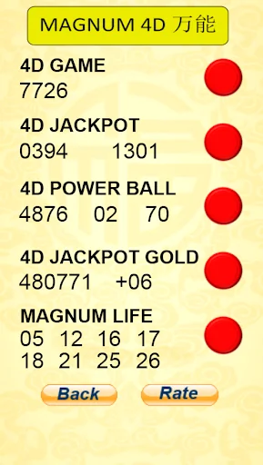 4D Lucky Number screenshot 3