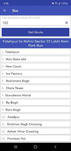 Metro Route & Map - Delhi screenshot 4