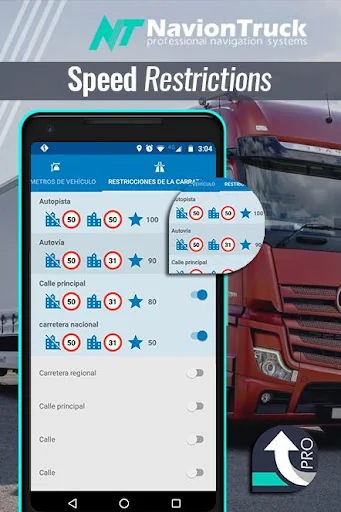 GPS Navigator for Truck