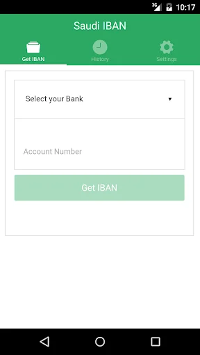 Saudi IBAN screenshot 1