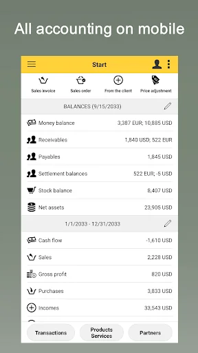 Team: Bookkeeping, Inventory screenshot 1