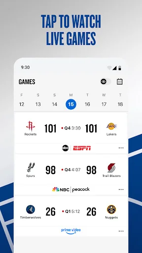 NBA: Live Games & Scores screenshot 2