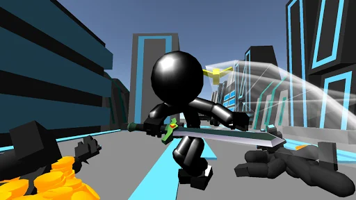 Stickman Sword Fighting 3D screenshot 4