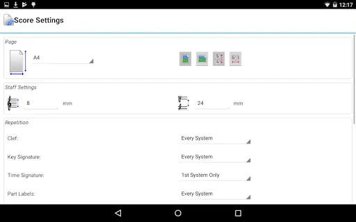 Crescendo Music Notation screenshot 3