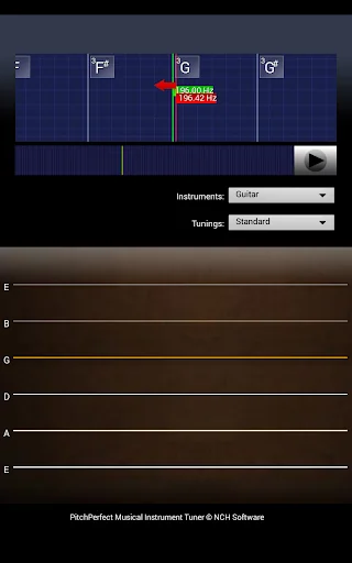 PitchPerfect Guitar Tuner screenshot 2