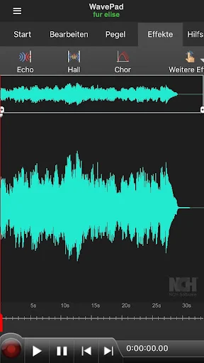 WavePad Audio Bearbeitung
