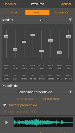 WavePad, editor de audio screenshot 3