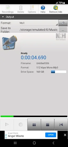 RecordPad Audio Recorder