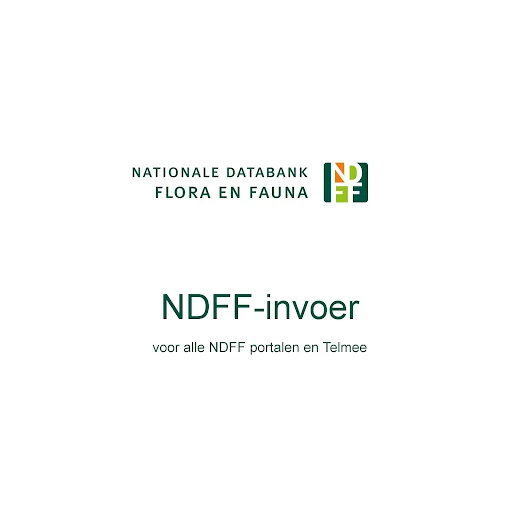 NDFF invoer