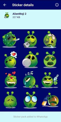 HD Emoji Stickers - WAStickerA screenshot 4