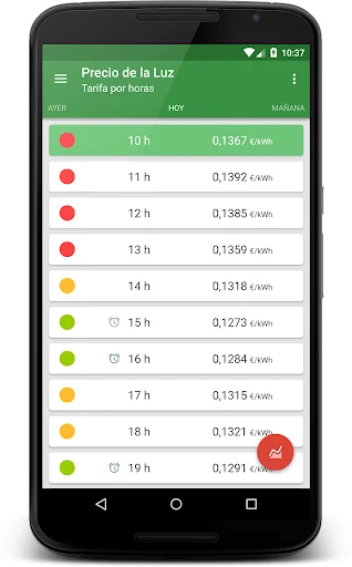Precio de la Luz screenshot 1