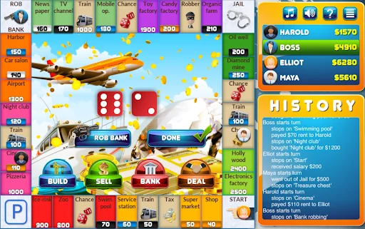 CrazyPoly - Business Dice Game