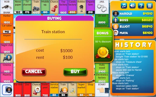 CrazyPoly - Business Dice Game screenshot 2