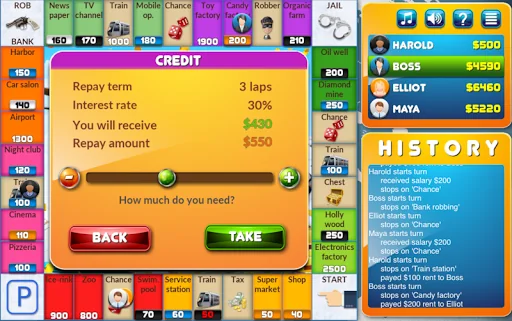 CrazyPoly - Business Dice Game screenshot 4