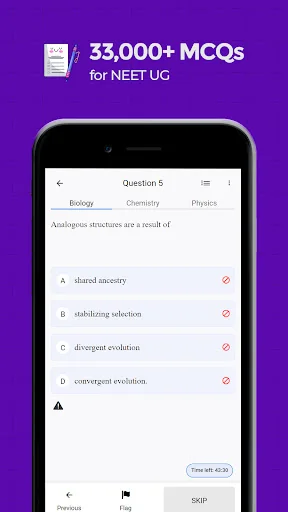 NEET Exam Prep App by Darwin