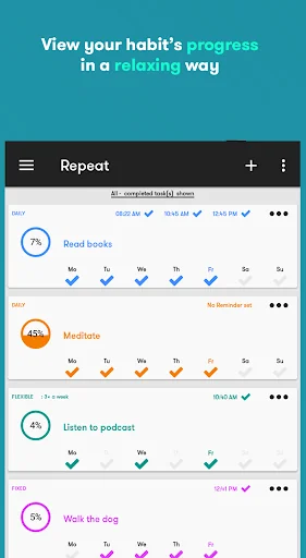 Repeat Habit - Habit tracker