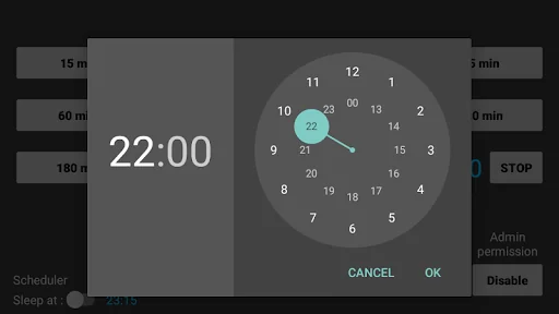 Sleep TV Timer (Screen &Media) screenshot 2