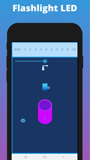 Flashlight Neon - Torch light screenshot 2