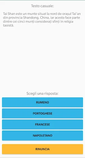 Guess the Language