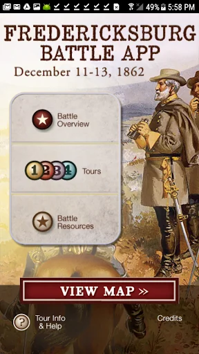 Fredericksburg Battle App