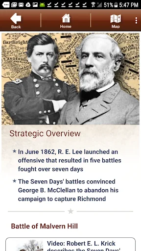 Malvern Hill Battle App