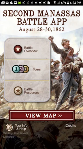 Second Manassas Battle App