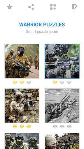 Warrior & soldier puzzles