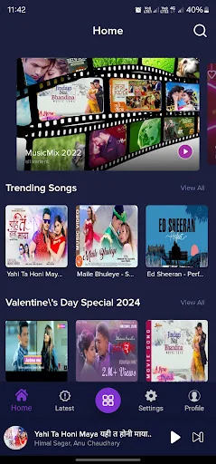 Nepali Mp3 Songs screenshot 1