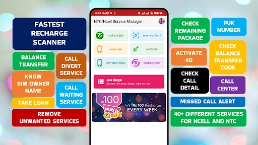 Recharge Scanner: Ncell & NTC